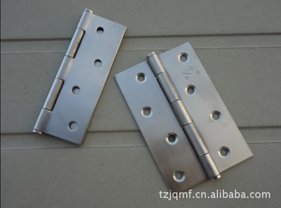 【小四寸不銹鋼合頁】價格,廠家,圖片,合頁、鉸鏈,臺州市路橋區金清民豐五金廠-